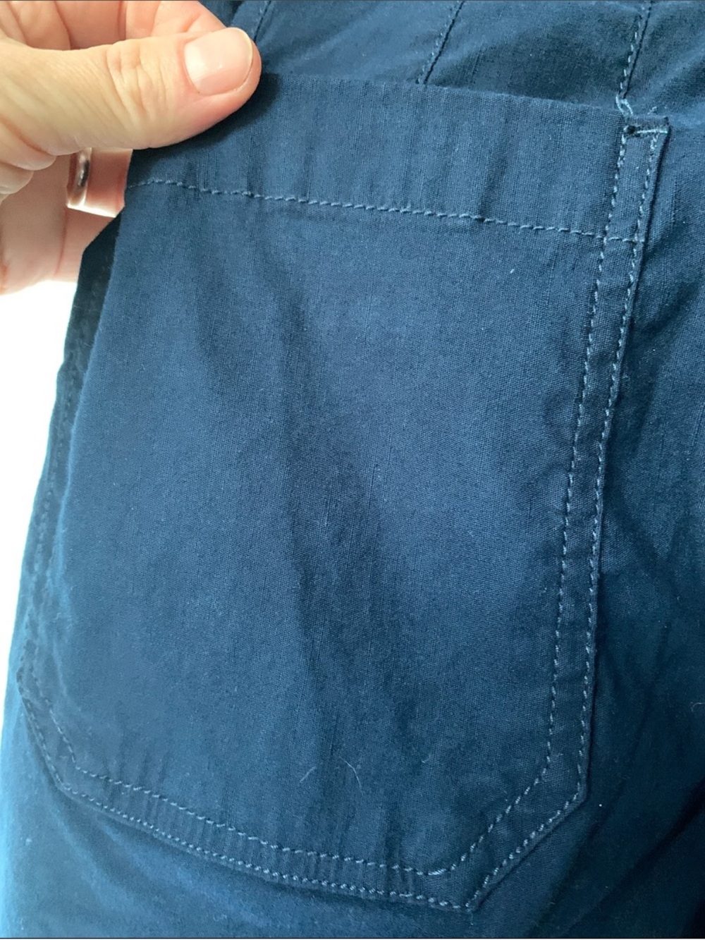 Maeve by Anthropologie Navy Colette Pants, Size 24 waist. - Picture 4 of 16
